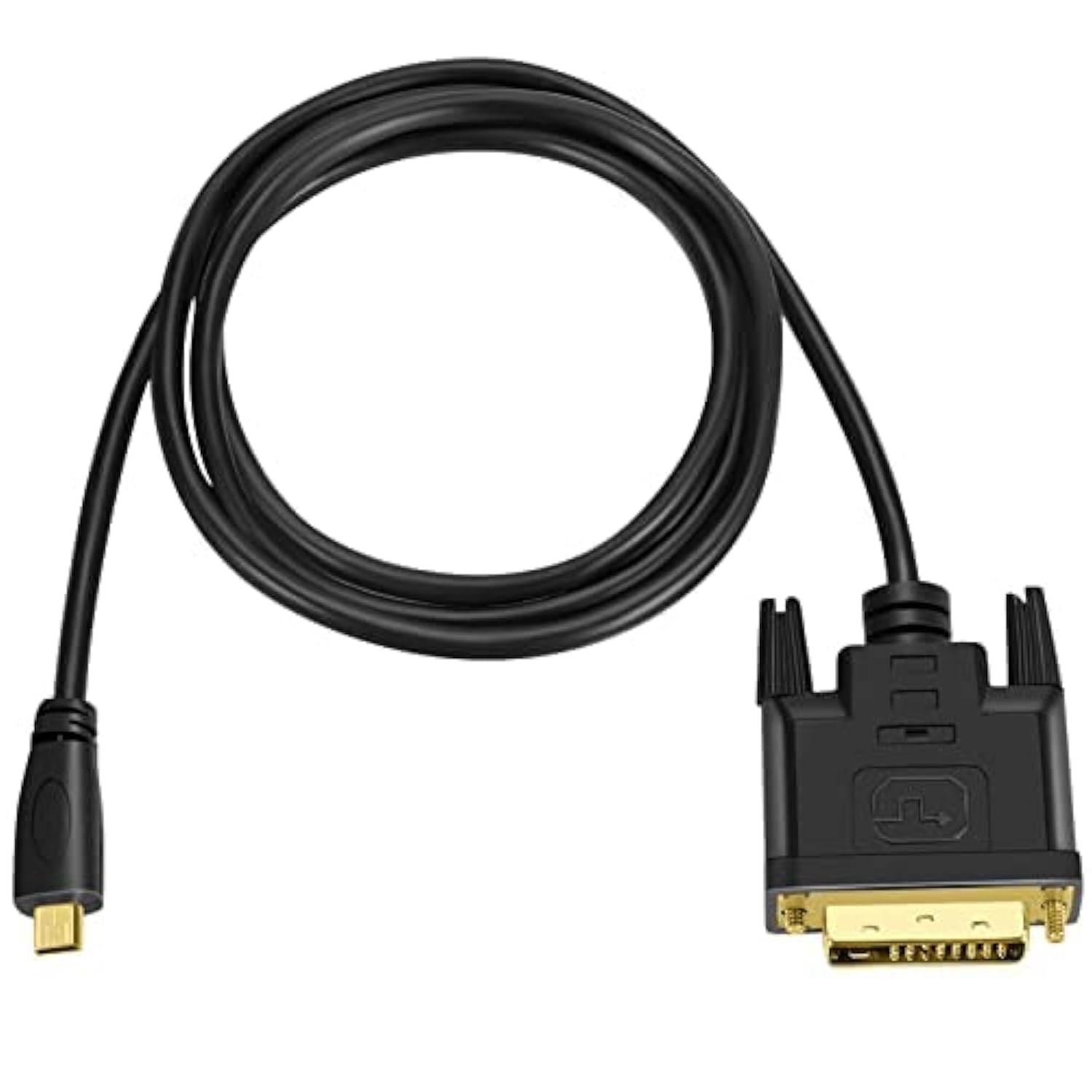 Micro Hdmi To Dvi Cable 3.3Ft, Micro Hdmi 1.4 To Dvi 24+1 Pin Male To Male Cab