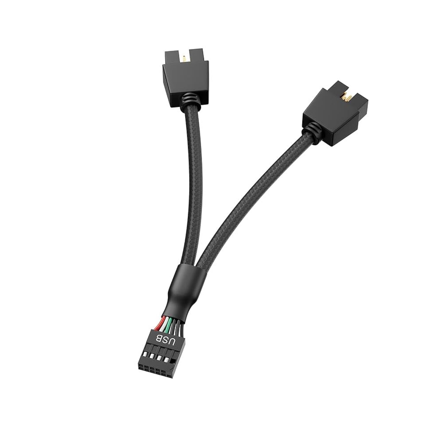 Motherboard 9Pin Usb2.0 To Dual 9Pin Extension Cable, 9Pin To 2 * 9Pin Splitte