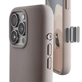 For Iphone 16 Pro Max Magnetic Case, [Covered Camera Control Button], Compatible With Magsafe, Tpu, Minimalist, Slim/Thin, Grippy - Dune Series (Stone, Iphone 16 Pro Max)