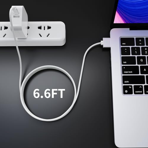 140W USB-C to Magnetic 3 Cable, 6.6FT Compatible with Magsafe 3 Cable for MacBook Air 2024 M3 13/15inch, 2023/2022 M2, Pro 2024/2023 M4/M2 Pro & Max