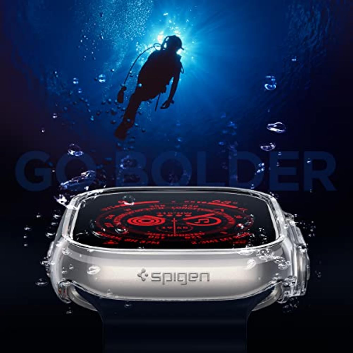 Spigen Thin Fit Case for Apple Watch Ultra 1, 2, and 3 Series 49mm
