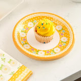 Daisy Paper Plates & Napkins Set for Birthday, Mother’s Day, Easter - 24 pcs