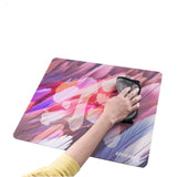 Gaming Mouse Pad And Large Desk Mat, Waterproof Speed Mousepad, Non-Stitched Edges, Transformation Pattern, Durable Mouse Mat For Office And Gaming, Fantech Strikepad (Red, 19.3L*16.6W Inches)