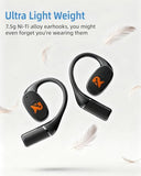 Open-Ear Earbus,True Wireless Bluetooth Earphones with Microphone,Ultra-Lightweight Headphones, Comfort Hook Design, Clear Calls,IPX5 Water