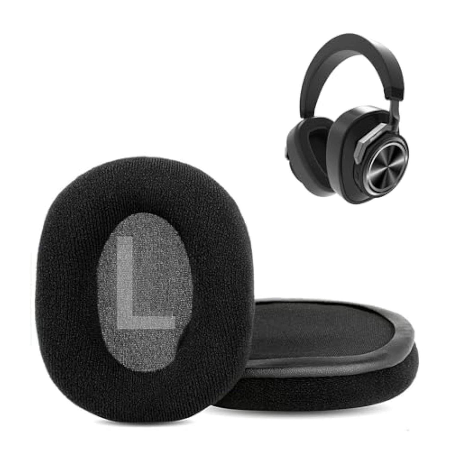 T6 Earpads Cushion Replacement With Soft Fabric For T6S /Bluedio T6/ T6C /T7/ T7+ Headphones