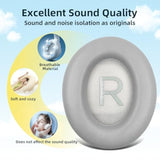 Replacement Ear Cushions For Bose 700 (Nc700) Wireless Headphones With Softer Protein Leather And High-Density Noise-Canceling Foam Ear Cushions (Grey)