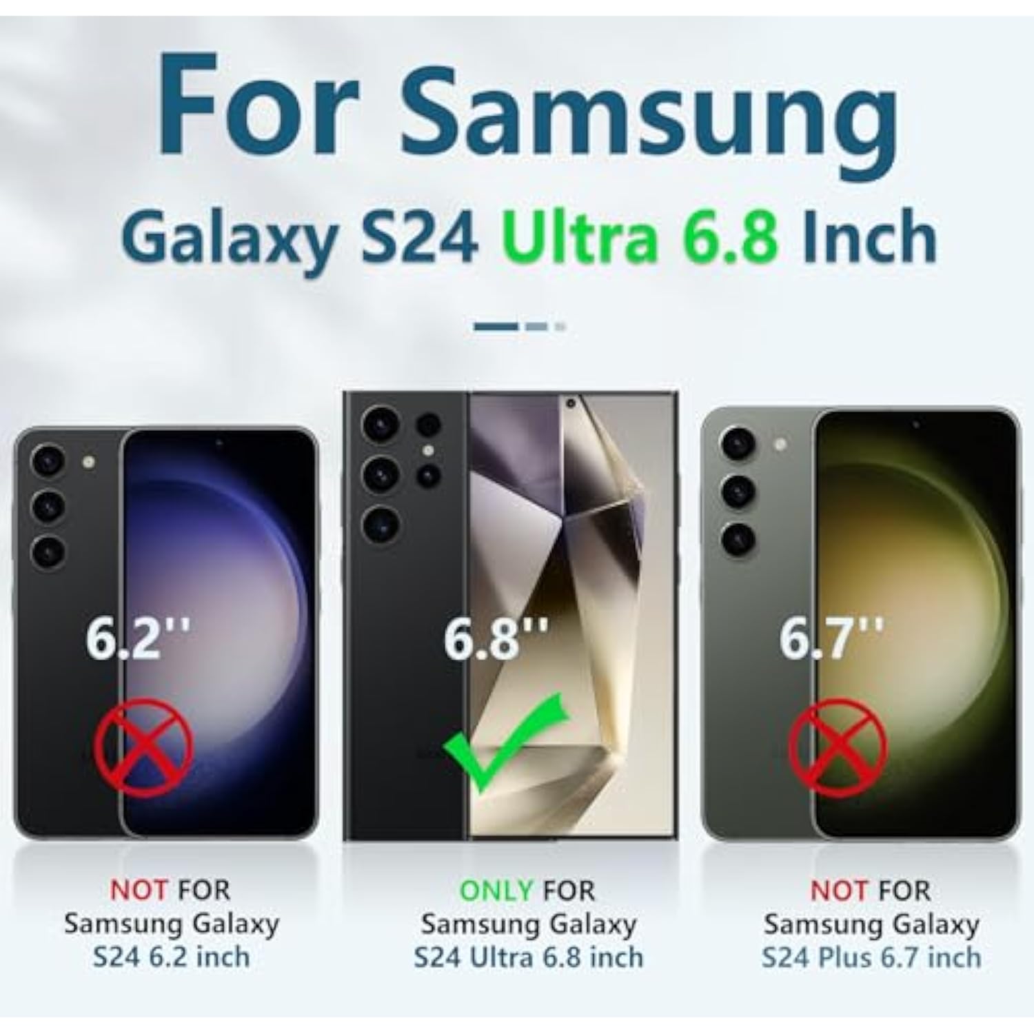 For Samsung Galaxy S24-Ultra Case: Rugged Protective S24 Ultra 5G Mobile Phone Cover With Kickstand & Slide | Tpu Shockproof Textured Bumper Military Grade Drop Protection, 6.8 Inch Black