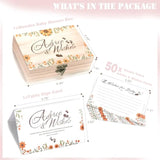 Baby Shower Advice Cards For Parents To Be, Advice For New Parents Baby Shower, Baby Shower Decorations Girl, Wishes For Baby Cards For Baby Shower Games Boy, Advice And Wishes Box, Style-A