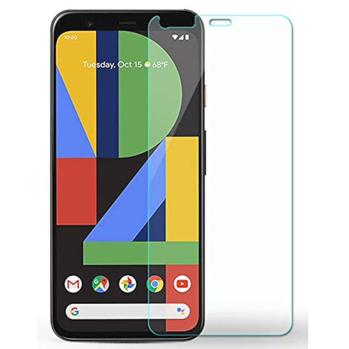 For Google Pixel 4 Xl Screen Protector Tempered Glass, (2Pcs) High Clear Thin Anti-Stratch Screen Protector Protective Film For Pixel 4Xl [Not Full Coverage]