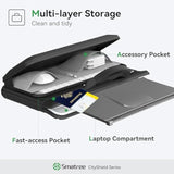 Smatree CityShield Laptop Shoulder Case for 17.3inch MSI Raider GE78HX 13V,for 17inch MSI Crosshair 17 HX D14V/Pulse 17 AI C1V/Sword 17 HX B14V,for CreatorPro Z17HX Studio/Z17, for Vector 17HX (MC03)