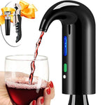 Wine Aerator Electric Wine Decanter Best Sellers One Touch Red -White Wine Accessories Aeration Work With Wine Opener For Beginner Enthusiast - Spout Pourer - Wine Preserver