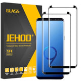 [2 Pack] Screen Protector For Samsung Galaxy S9, Support Fingerprint, 9H Tempered Glass Film, Easy Installation, Bubble Free