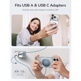 Magnetic Wireless Charger Compatible With Magsafe Charger/ 16E/16/16 Plus/16 Pro/16 Pro Max/15 14 13 12 Series, Wireless Mag Safe Charging Pad, Mag Charger (Blue)