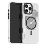 A16 For Iphone 16 Pro Max Magnetic Thermal Case | Updated Camera Control | Imd Technology | Compatible With Magsafe | Complete Wrap-Around | Touch Translucent White