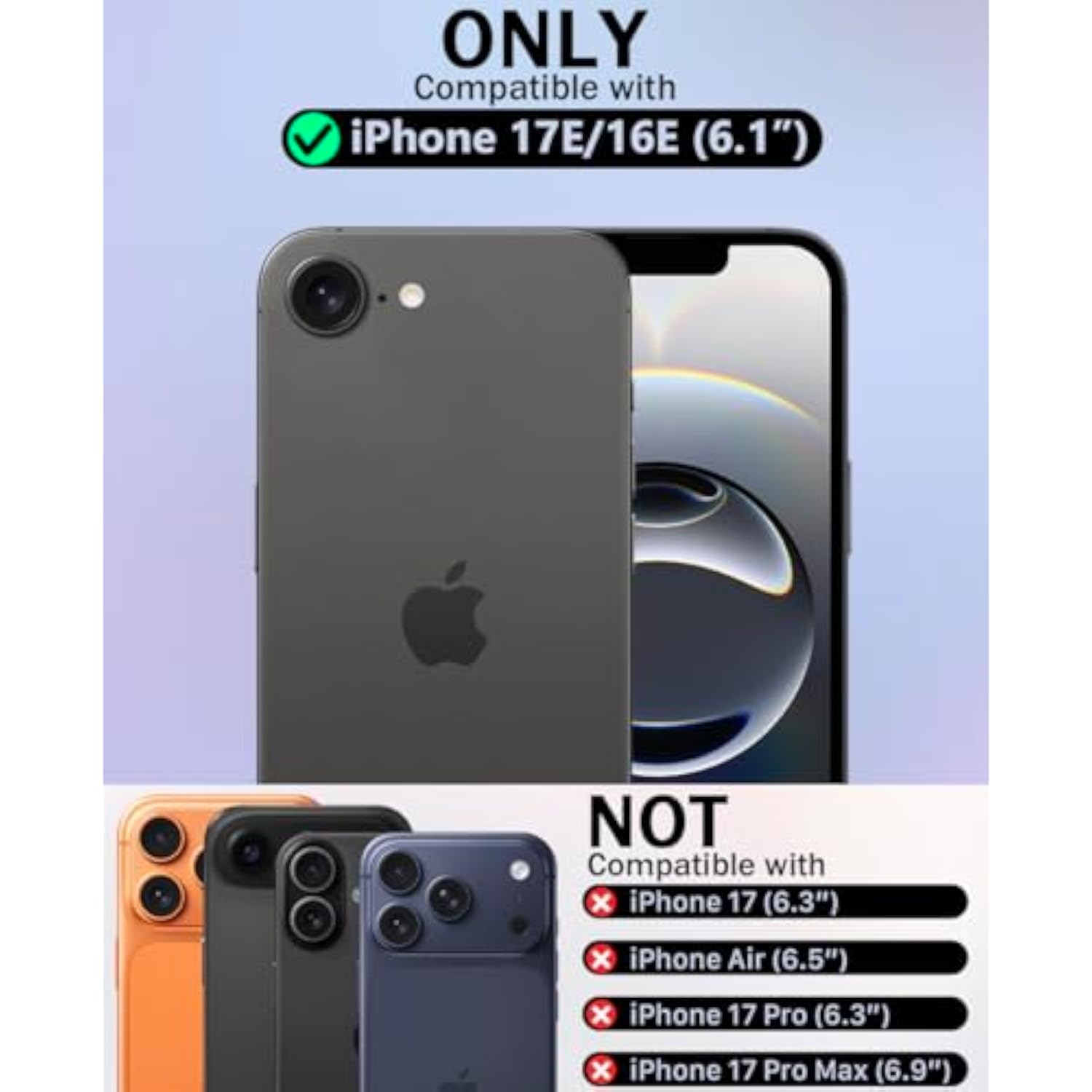 Retro Brown Wallet Case and Card Holder for iPhone 16e and iPhone 17e
