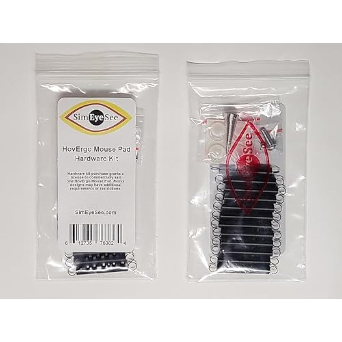 Hovergo Mouse Pad Hardware Kit – Non-3D Printed Parts Only