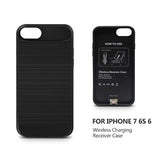 Qi Wireless Charger Pad With Wireless Charging Receiver Case Compatible With Iphone 7/6S/6 (Not Battery), Fast Cordless Charger Charging Mat Compatibe With Iphone Xs Max/X,All Qi-Enabled