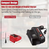For Craftsman 20V Battery Charger, Compact Charger Replacement For Craftsman Charger 20V (Only Charge For 20V)