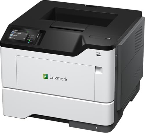 Ms631Dw Monochrome Laser, Duplex (2-Sided) Printing: Integrated Duplex, Print Speed: Up To 50 Ppm, Energy Star, 2.8 Inch (7.2 Cm) Color Touch Screen (38S0400)