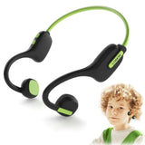 Kids Headphones Open Ear,Bluetooth 5.3 Air Conduction Wireless Lightweight Kids Earbuds Ipx5 Waterproof With Microphone For School,Home And Outdoor Activities Gifts For Boys Girls