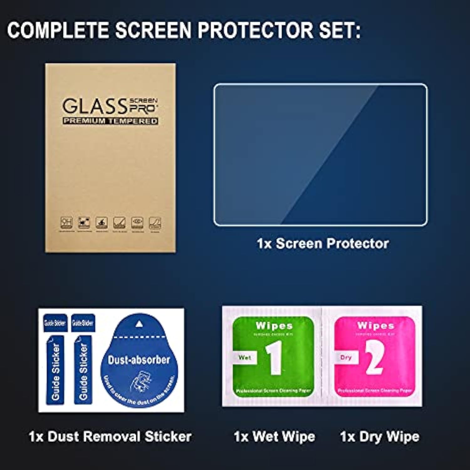 Compatible For Autel Maxisys Ms906Bt/Ms906/Ms906Ts/Ms906S Tempered Glass Screen Protector, For Autel Ms906Cv Screen Protector, Tempered Glass Film For Maxicom Mk906Bt