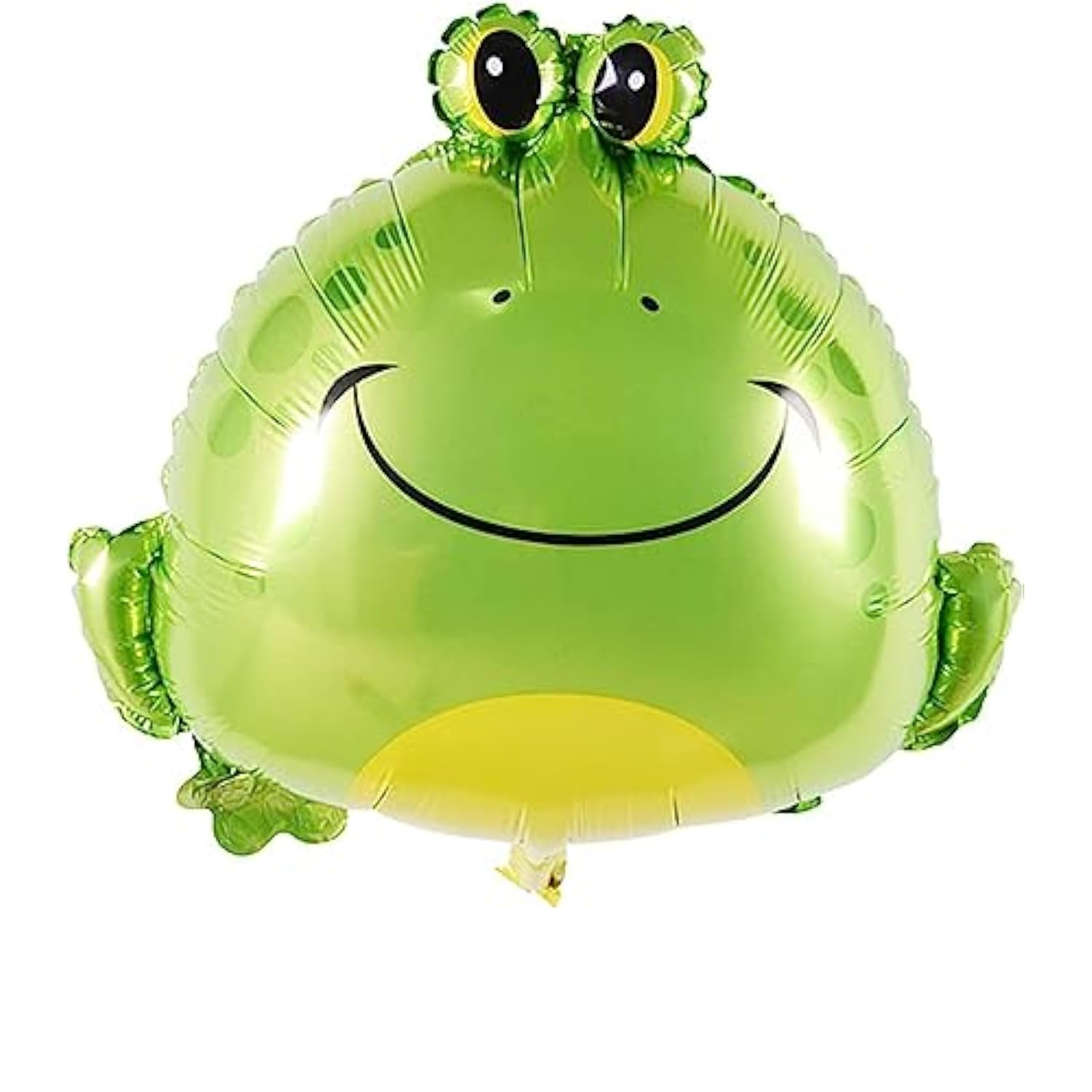 4Pcs Large Green Frog Mylar Foil Balloons Animal Themed Birthday Party Decorations