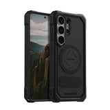 Rugged Case for Galaxy S26 Ultra, Magnetic Cover, Drop Tested Armor (Black)
