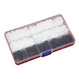 150 Sets Kam Snaps + Storage Container, White & Black Size 20 T5 Plast
