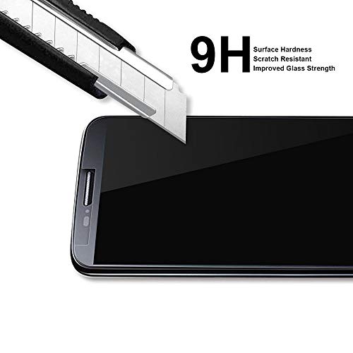 (3 Pack) Designed for AT&T Fusion Z Tempered Glass Screen Protector, Anti Scratch, Bubble Free