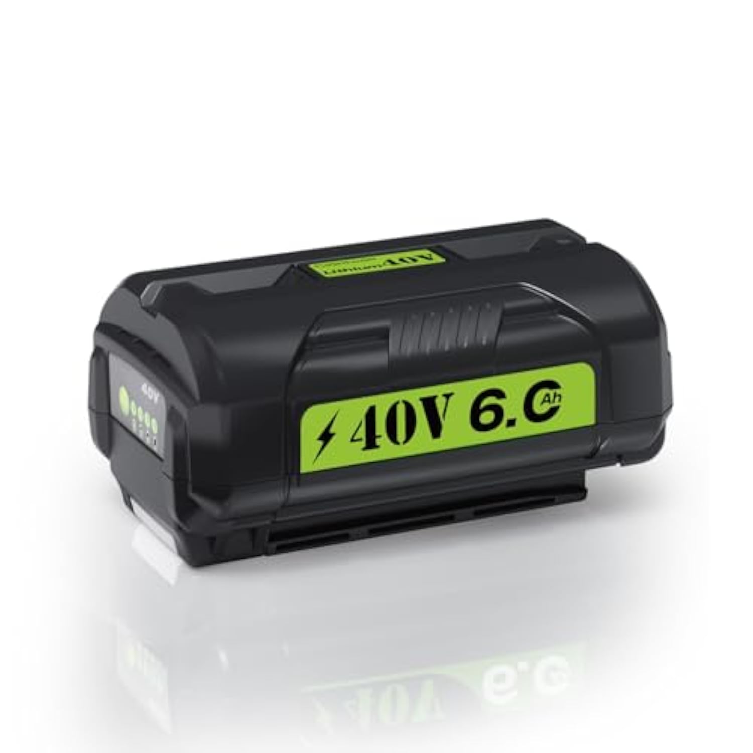 40V 6.0Ah Replacement Battery For Ryobi 40 Volt Batteries Compatible With Original Charger, Cordless Power Tools And Lawn Mower Op4026 Op40201 Op4030 Op4040 Op4050 Op4060 (1 Pc)