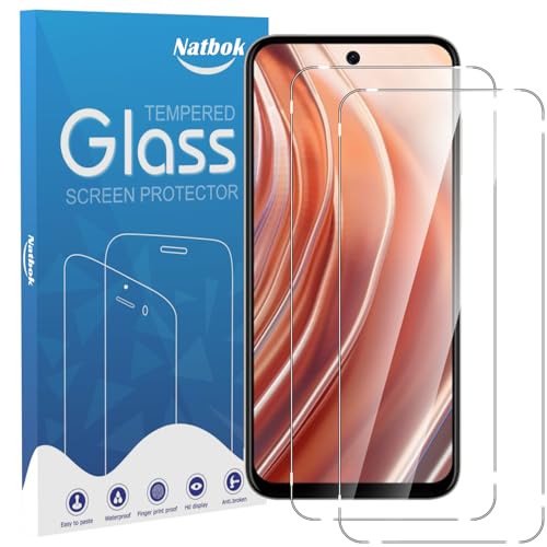 2 Pack Compatible with BLU G45 / BLU G65L Screen Protector,Full Coverage 9H Tempered Glass Film,HD Clear Scratch Resistant,Bubble-Free for BLU G45
