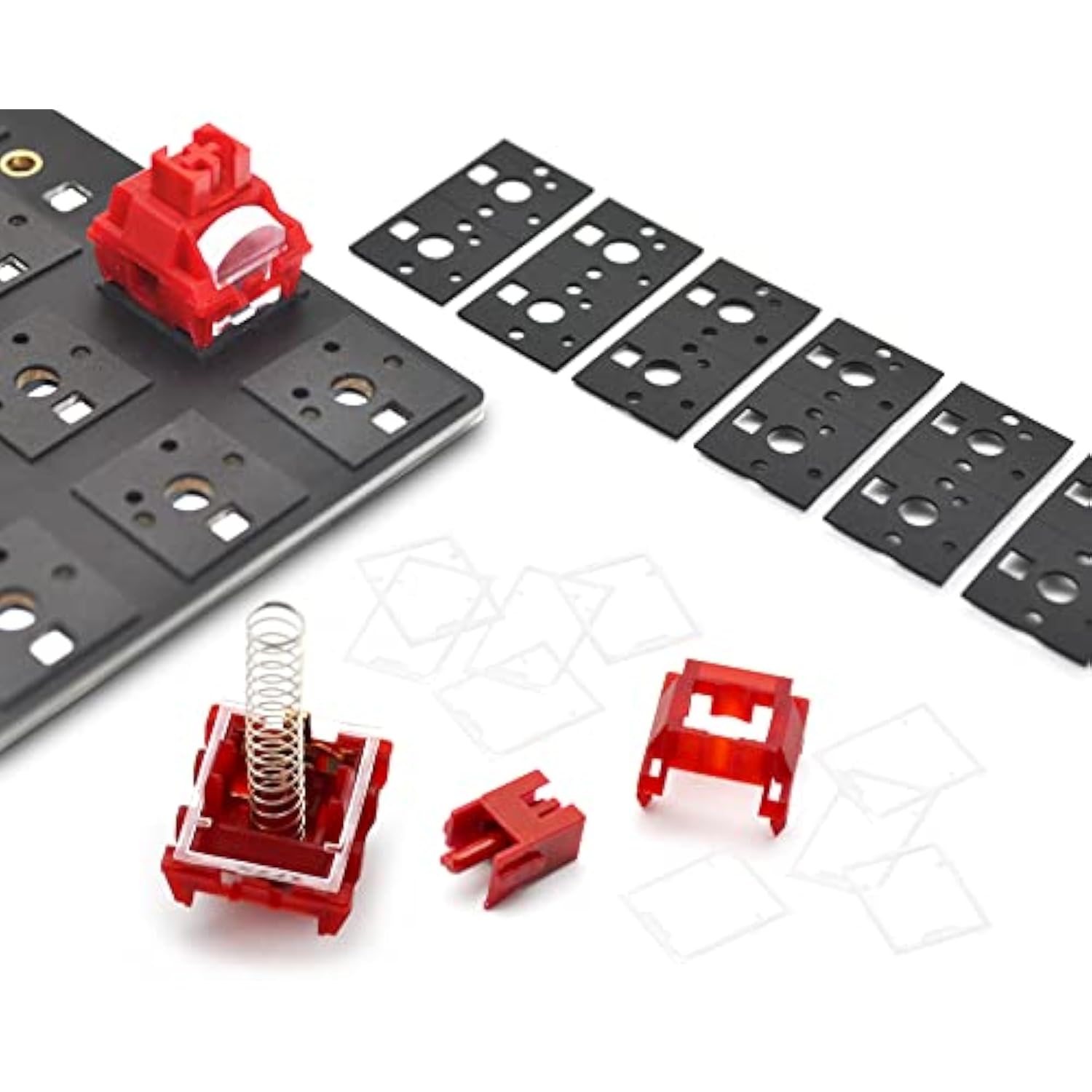 Runjrx Keyboard Switch Film Poron Switch Pad,Swich Film For Cherry Gateron Kai