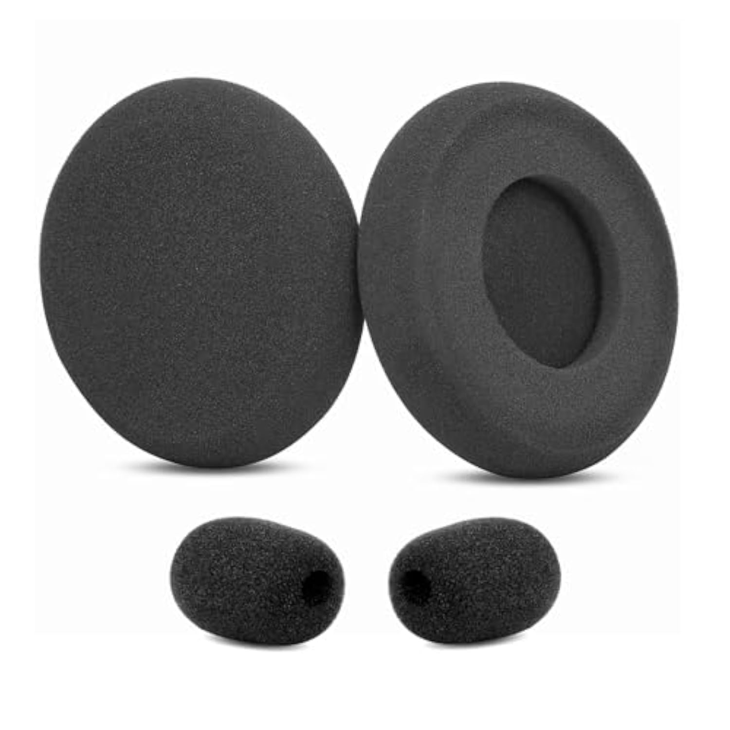 Ear Pads Foam Compatible With Vxi Blueparrott B250-Xt Plus B250Xt B150 Headset Replacement Ear/Mic Cushion Kit 6 Pcs (Style 1)
