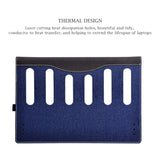 Laptop Case Cover For 14 Inch Lenovo Ideapad 5 2-In-1 14Q8X9 14Ahp9 14Irh9 14Iru9 Sleeve,Pu Leather Protective Bag Notebook Pc Accessories (Dark Blue)