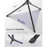Phone Tripod, 92" Cell Phone Stand With 15" Gooseneck, Remote And Phone Holder, Overhead & Selfie Stick For Recording/Watching/Vlog, Compatible With Iphone Android