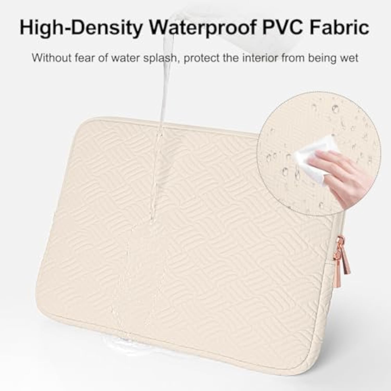 13 13.3 14 Inch Laptop Sleeve Case For Macbook Air 13 Inch/Macbook Pro 13 Inch/Macbook Pro 14/Hp Chromebook 13 Inch, Water-Resistant Leather Case For Hp/Dell/Lenovo/Asus/Acer/Samsung With Pouch