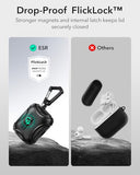 ESR for AirPods Pro 3 Case (2025), Compatible with Airpods Pro 3rd Generation Case (USB-C Cable), Effortless MagSafe, Drop-Proof Lock, Easy Open,