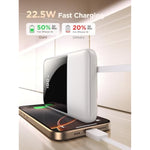 Portable Charger, 10000Mah Power Bank 22.5W Fast Charging Portable Charger With Built In Cable Battery Pack Usbc Travel Charger For Iphone11 12 13 14 15 16 Samsung Galaxy S24 S23 Android Phone