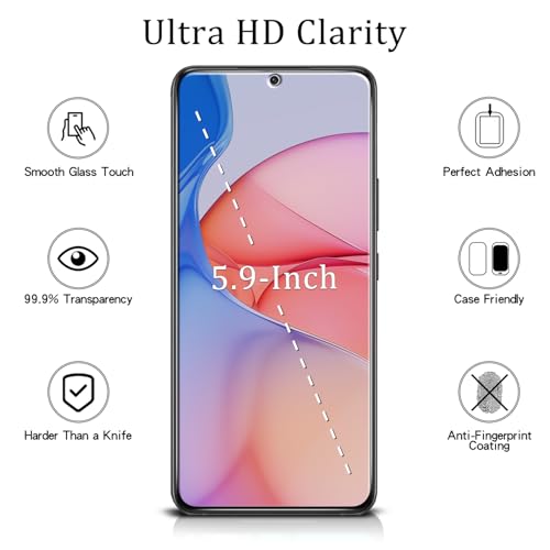 [2-Pack Privacy Screen Protector for  Galaxy S22 Tempered Glass,Support Fingerprint Unlocking, Easy to Install, No Bubbles, Anti Scratch