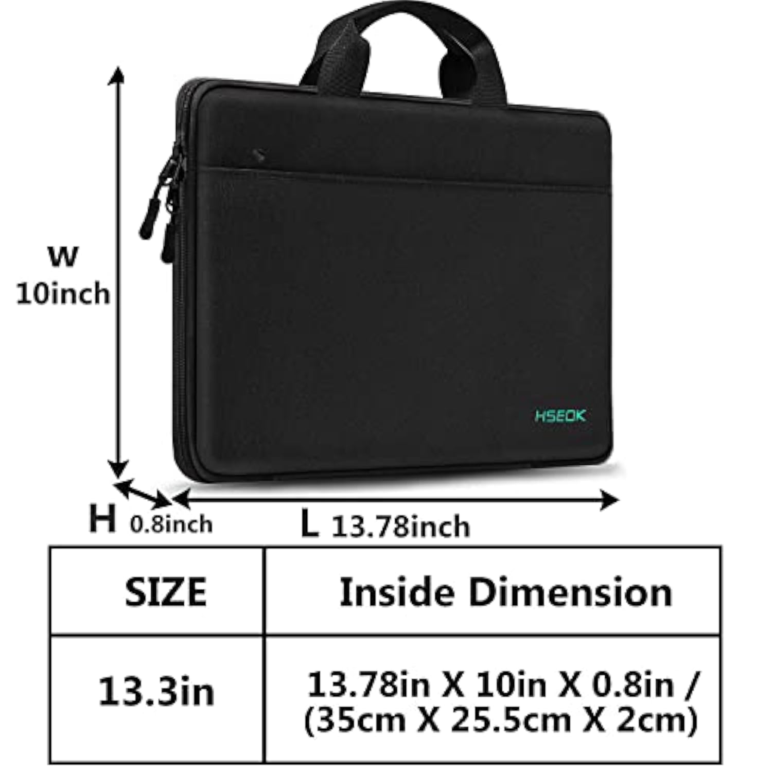 Laptop Sleeve 13-14 Inch Case Briefcase Compatible With Macbook Pro 14 Inch M4/M3/M2/M1 All Model Of 13.3 Inch Mac Air/Pro, Xps 13 14, Most Popular 13"-14" Notebooks,B04K01