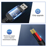 Radar Detector Cable, Usb To Rj11 Plug Cable,Replacement Power Line Of Radar D