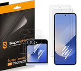 (2 Pack) Designed For Samsung Galaxy Z Flip 6 (2 Main Screen And 2 Front Screen) Screen Protector, High Definition Clear Shield (Tpu)