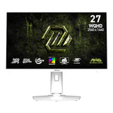Mag 274Qrfw X32 27-Inch 2560 X 1440 (Qhd) Gaming Monitor, 320Hz, Adaptive Sync, Hdr Ready, Hdmi, Vga Port, Vesa Mountable, Tilt, 4-Side Slim Bezel, 0.5Ms, White