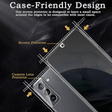 [2+2 Pack] Privacy Screen Protector For Samsung Galaxy S21 Plus, Anti-Spy Shatterproof Tempered Glass With Camera Lens Tempered Glass 9H Hardness Bubble Free