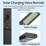 BN59-01357A Solar Voice Remote Control Replacement fit for  Smart TVs Compatible with  QLED Series Smart TV Also BN59-01357F