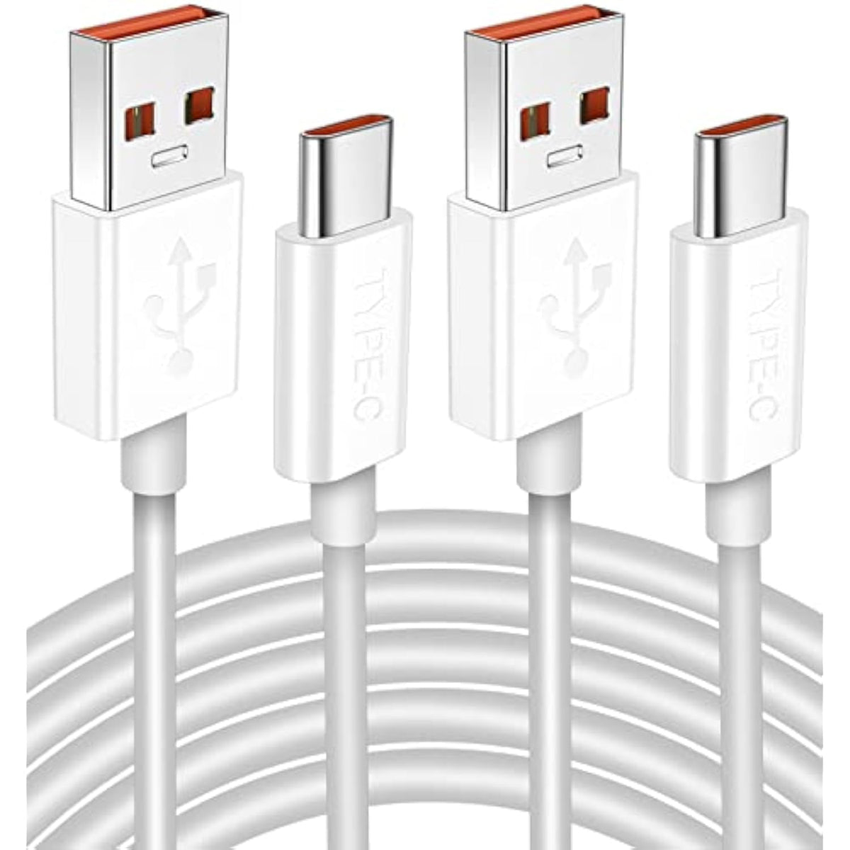 Usb C Cable Usb Type C Cable, 120W 90W Hypercharge Turbo Charging, 6A Fast Charging For Xiaomi Pad 5 14 Ultra 12 Pro 12 12X 11T Pro 11 Lite 5G Ne, Redmi 10 Note 11 Pro 5G Note 11S, 6.6Ft 2Pack