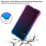For Gabb Phone 4 Case, Gabb Phone 4 Phone Case With Screen Protector, Shockproof Corners Tpu Bumper, Dual Layer Silicone Military Grade Protective Cell Phone Cover-Blue Pink