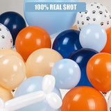 143Pcs Blue Balloon Garland Kit – Dog Paw Print & Bone for Dog-Themed Party
