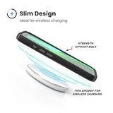 Speck PRESIDIO2 Grip for iPhone 17 Case, Slim Protective Case, Black/Slate Grey/White