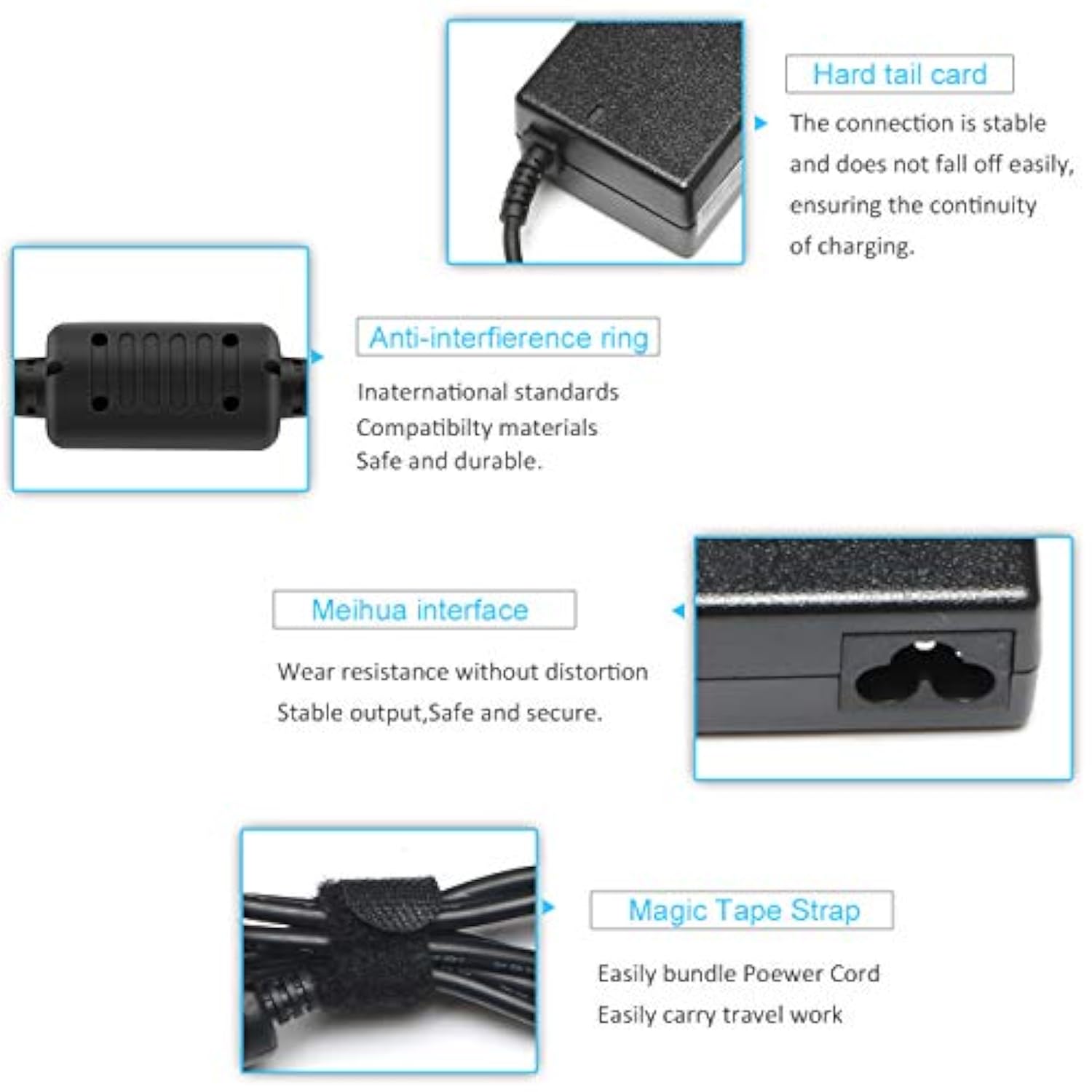 19.5V 3.34A 65W Ac Power Adapter Charger For Dell Inspiron 15-3000 15-5000 15-